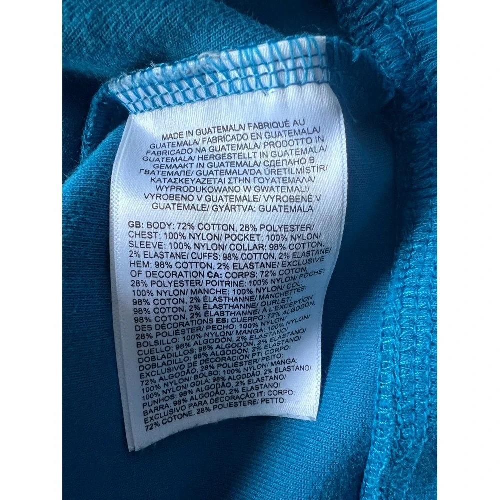 The North Face Tech‎ Crew Neck Sweatshirt Blue Black Mens XL